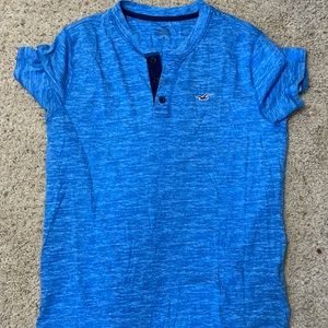 Holister blue shirt